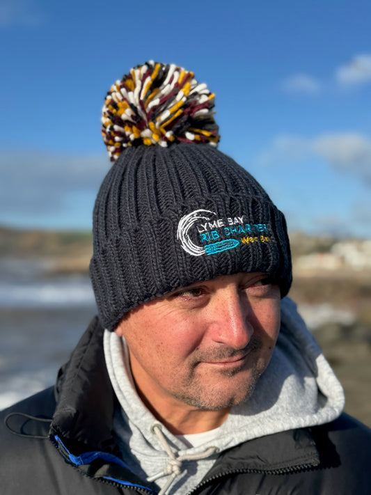 French Navy Bobble Hat